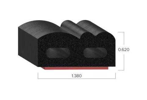 Uni-Grip 1.380x0.620 Inch Tape Seal - Image 2
