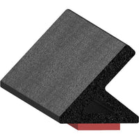 Uni-Grip 0.472in Sponge Rubber Tape Seal with 3M Heat-Activated Tape