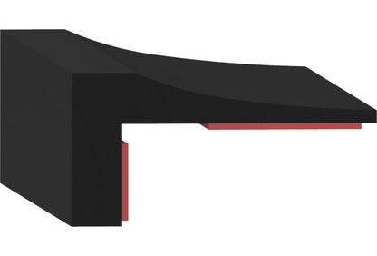 Uni-Grip 1.5" x 0.75" Neoprene Tape Seal - Image 1