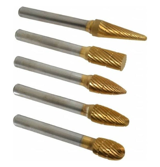 USA-Made 5pc 3/8" Tungsten Carbide Tap, Die & Drill Set - Image 1