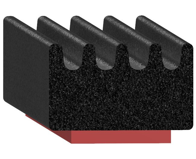 Uni-Grip 0.550 x 0.330 in Tape Seal with 3M Heat-Activated Tape - Image 1