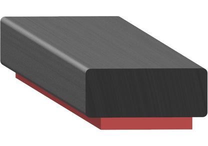 Uni-Grip 0.500" x 0.200" Rubber Tape Seal with 3M Heat-Activated Tape - Image 1