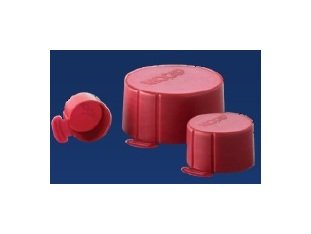 TCS Tear Tab Plastic Cap for Straight Threads - 11/16-16, Box of 5000 - Image 1