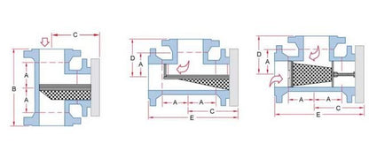 10 Inch Fabricated Tee Type Strainer - Image 2