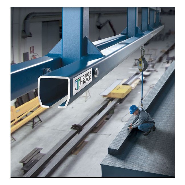 Tether Track® Ceiling Mounted Fall Protection System - Image 1