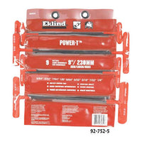 Eklind Power-T T-Handle Hex Key Set with Ball End, 8-Piece