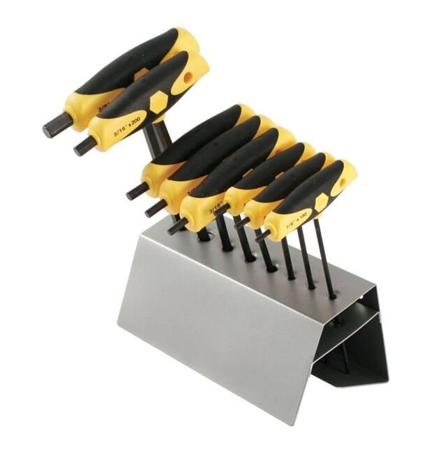 Wiha Dual Drive T-Handle Hex Set - Image 1