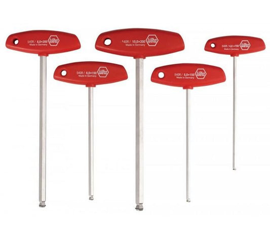 Wiha MagicRing T-Handle Hex Key Set - Image 1