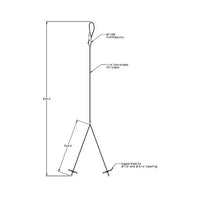 120-Inch Y-Cable with Pushmepullyu Gripper & Toggle - Griplock® Industrial Cable System