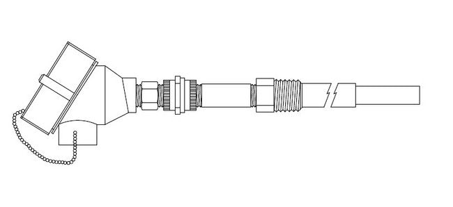 Explosion Proof Thermocouple Assemblies with Thermowells - Image 2