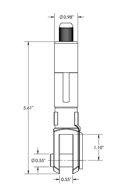 Griplock Side Exit Gripper with Fork Attachment - Image 2