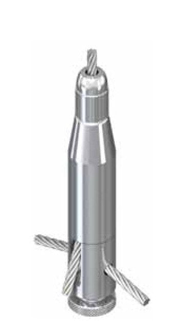 Adjustable Cross-Cable Gripper for Aircraft Cable Suspension - Image 1