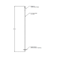 180in Single Cable Industrial Kit with Toggle Fixture - Griplock®