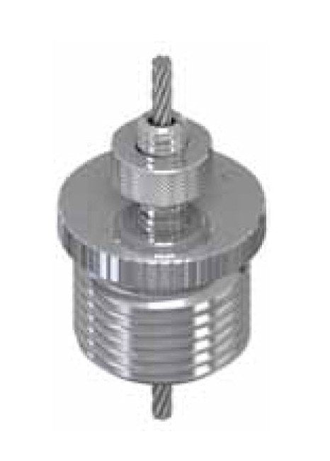 Industrial Cable Gripper with Knurled Top Flange - Image 1