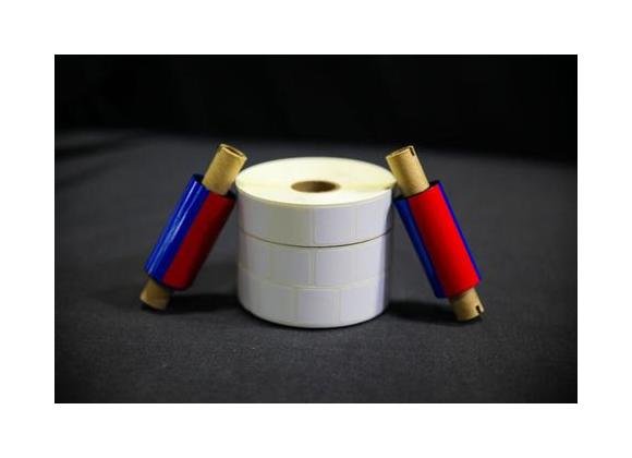 Thermal Transfer Label Kit with White Opaque Liner - Image 1