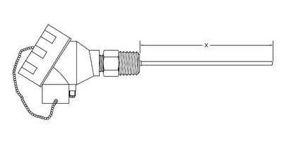 FM/CSA Approved Explosion Proof Fixed Element RTD Assemblies - Image 2