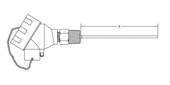 FM/CSA Approved Explosion Proof Fixed Element RTD Assemblies - Image 2