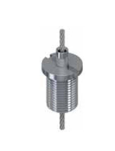 Griplock® Flange Gripper with Safety Nut for Aircraft Cable Suspension - Image 1