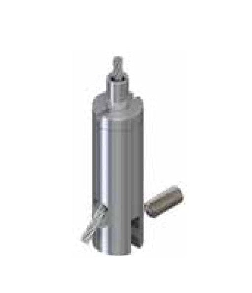 Griplock® Side Exit Gripper with 0.10in Slot - Type 15, Nickel Plated Brass - Image 1