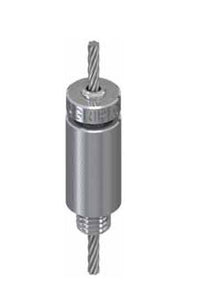 Griplock® Cable Gripper - Type 30 Black Zinc Plated