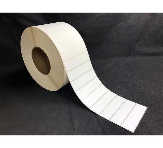 3.75 x 0.9375 Inch Size and 3 Inch Core Size Perforated-Thermal Transfer Polyester Label - Image 2