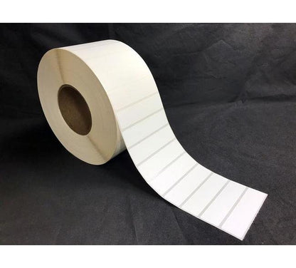 3.75 x 0.9375 Inch Size and 3 Inch Core Size Perforated-Thermal Transfer Polyester Label - Image 2