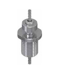 Adjustable Griplock® Cable Suspension System - Type 25 Nickel Plated Brass Gripper