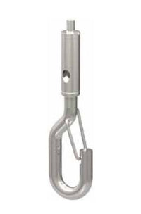 Griplock® Side Exit Gripper with Gated Hook for 3/64 - 1/16 in Cables