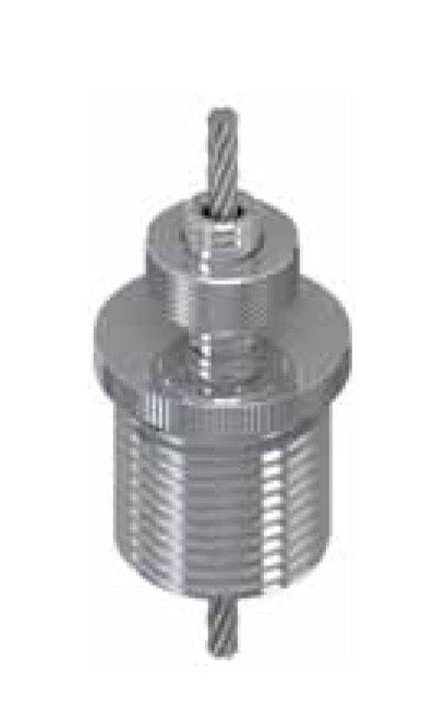 Industrial Knurled Top Key Flange Cable Gripper - Image 1