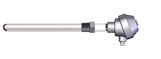 Industrial Grade Straight Thermocouple Assemblies with Metal Protection Tubes - Image 1