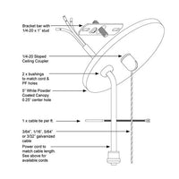 Griplock® Power Feed Kit with 5/64" Stainless Steel Cable