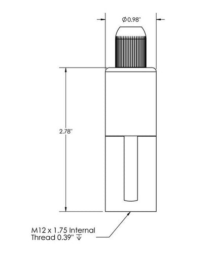 Griplock® Internal Thread Side Exit Gripper - M12 x 1.75, Safe Working Load 500 lb - Image 2