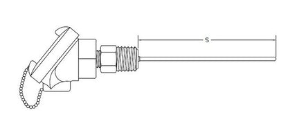 FM/CSA Approved Explosion Proof Spring Loaded Thermocouple Assemblies - Image 2