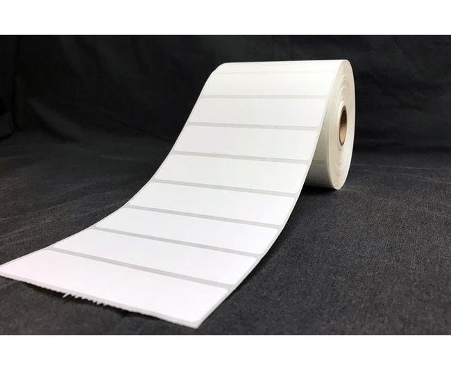 3.75 x 0.9375 Inch Size and 1 Inch Core Size Perforated Thermal Transfer Polyester Label - Image 2