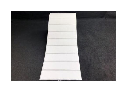 3.75 x 0.9375 Inch Size and 1 Inch Core Size Perforated Thermal Transfer Polyester Label - Image 1