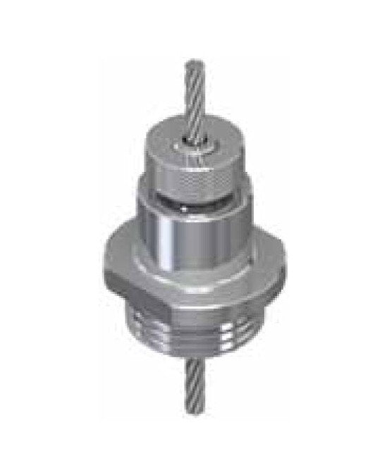 Adjustable Center Key Flange Gripper - Griplock® Cable Gripper - Image 1
