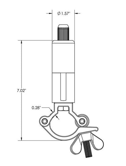 Griplock® Side Exit Gripper with Clamp Attachment - Image 2