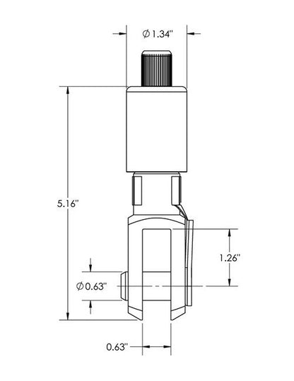 Griplock® Bottom Exit Gripper with Fork Attachment - Image 2