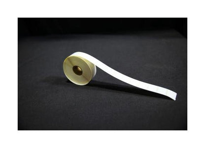 0.9375 x 0.75 Inch Size Opaque Liner White Thermal Transfer Polyester Label - Image 1
