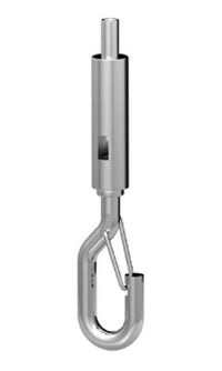 Griplock® Side Exit Gripper with Gated Hook - Cable Size 5/64 in. to 2.5 mm