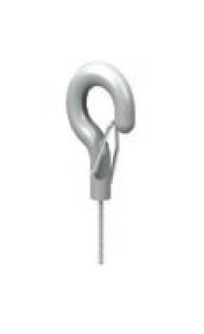 Griplock® Cable with Mini Gated Hook - 180in, 304 Stainless Steel - Image 1