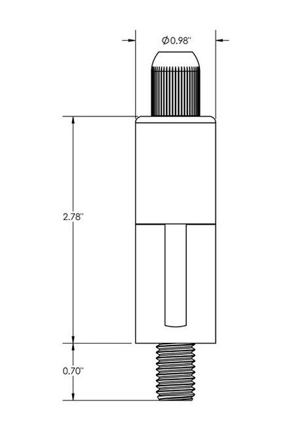 Griplock® External Thread Side Exit Gripper - M12 x 1.75 - Image 2
