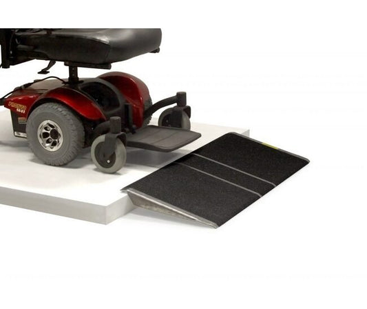 PVI Bariatric Aluminum Threshold Ramps for Mobility Aids - Image 1