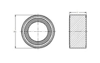 Ultra-Met Round Cutting Tool Insert - 0.6220/0.6275 Inch Diameter