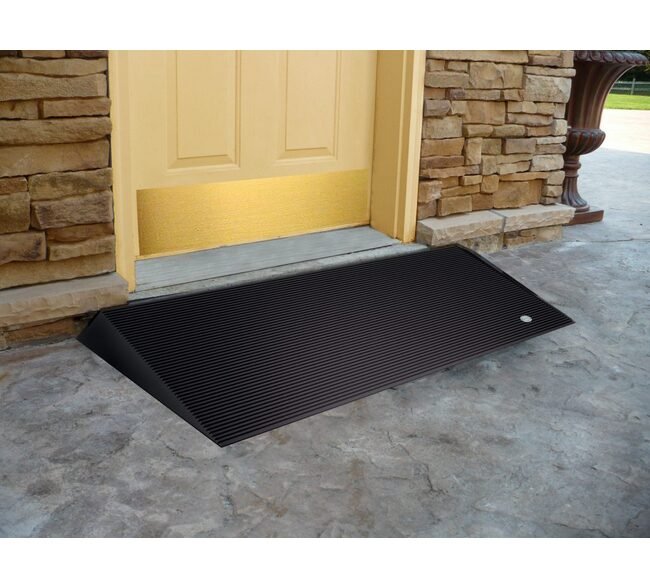 EZ AccessÂ® Doorway Threshold Rubber Ramps - Image 2