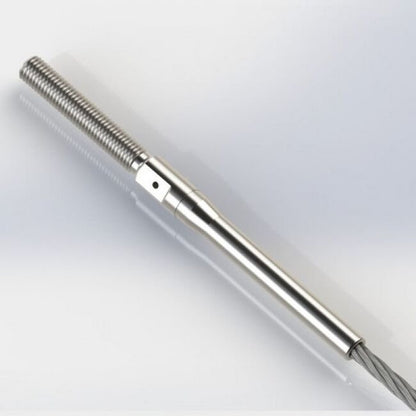 5.52 Inch (in) Fitting Length (L) Military Speciation (MS) Right Hand Handedness Threaded Terminal - Image 1