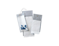 6 Inch Tie-on Polyethylene Material Handling Bag with Tamper-Evident Feature