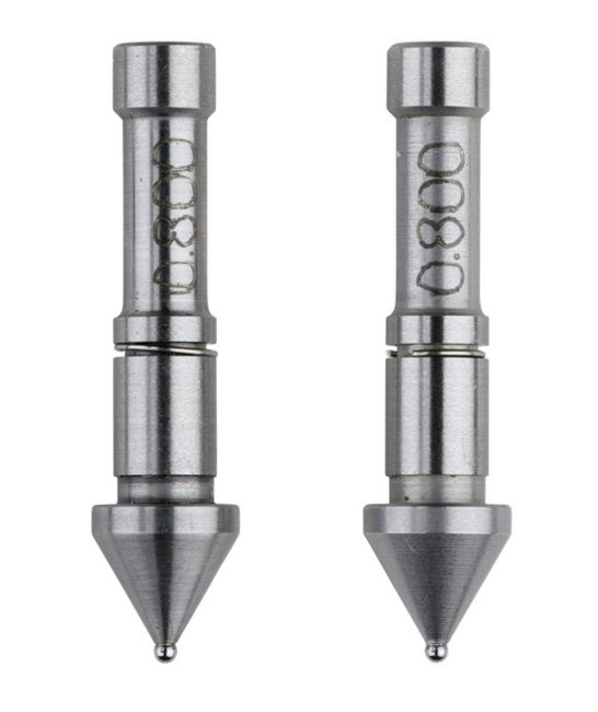 Mitutoyo Interchangeable Carbide-Tipped Ball Anvil/Spindle Tip - for Precision Gear Measurement - Image 1