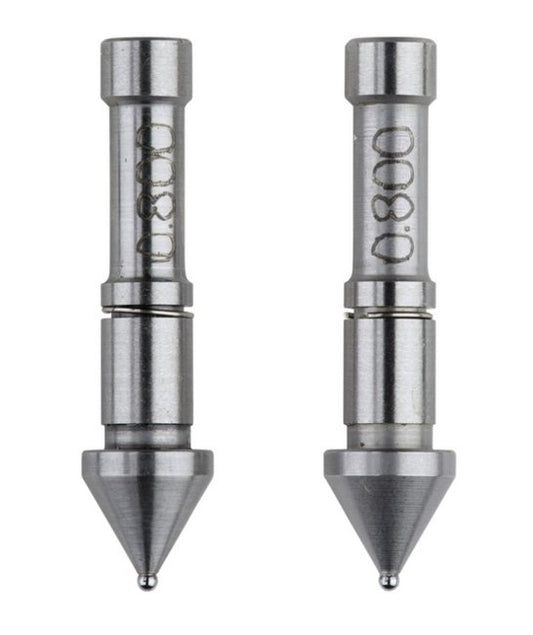 Mitutoyo Interchangeable Carbide-Tipped Ball Anvil/Spindle Tip - for Precision Gear Measurement - Image 1