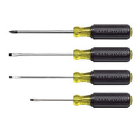 Klein® Tools 4-Piece Cushion-Grip Screwdriver Set